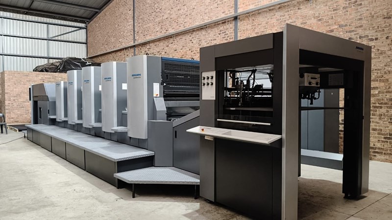 Heidelberg CX 102 offset printing press